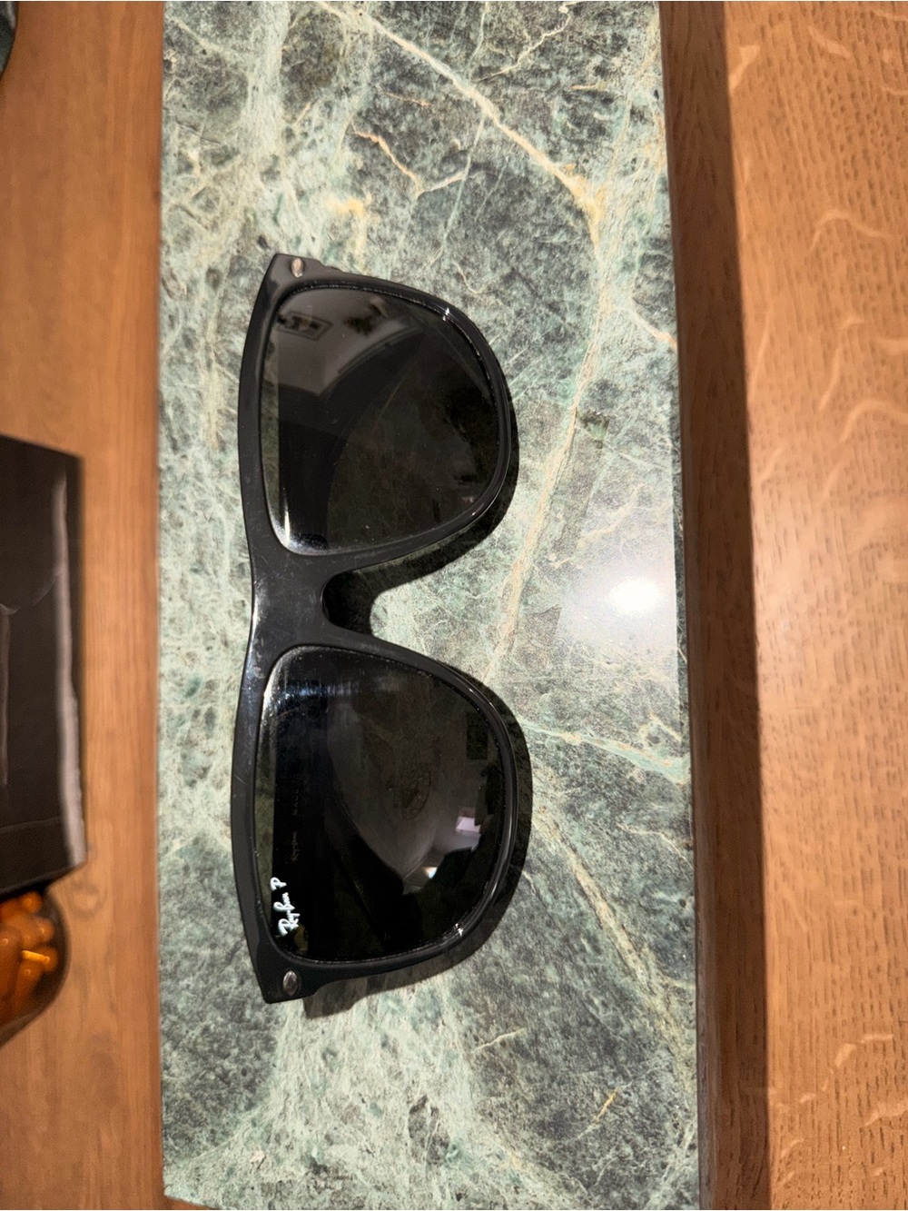 Ray-Ban Black Men's Sunglasses with Dark Lenses
